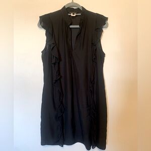 100% Silk Black Dress